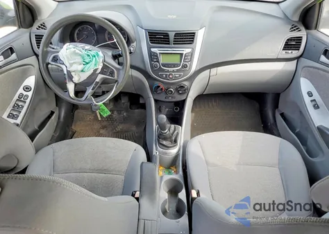 2013 Hyundai Accent Gls z USA, uszkodzony, nr VIN KMHCT4AE2DU279502